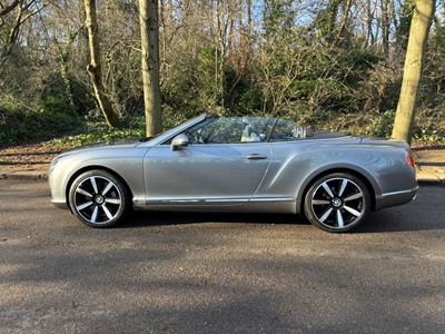 Lot 2013 Bentley Continental GTC