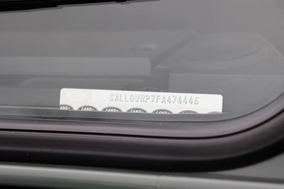 Lot 2015 Land Rover Defender 90 Pick-Up