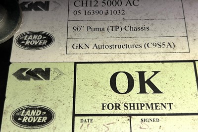 Lot 2015 Land Rover Defender 90 Pick-Up