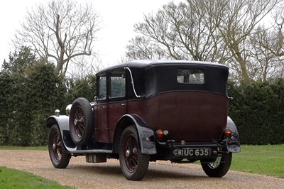 Lot 1928 Sunbeam Twenty Weymann Saloon