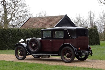 Lot 1928 Sunbeam Twenty Weymann Saloon