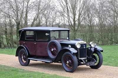 Lot 1928 Sunbeam Twenty Weymann Saloon