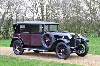 Lot 1928 Sunbeam Twenty Weymann Saloon
