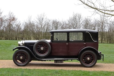 Lot 1928 Sunbeam Twenty Weymann Saloon