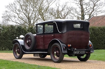 Lot 1928 Sunbeam Twenty Weymann Saloon