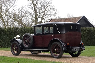 Lot 1928 Sunbeam Twenty Weymann Saloon