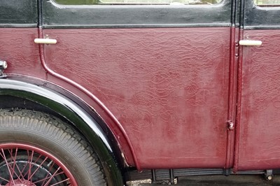 Lot 1928 Sunbeam Twenty Weymann Saloon