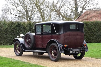 Lot 1928 Sunbeam Twenty Weymann Saloon