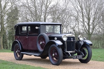 Lot 1928 Sunbeam Twenty Weymann Saloon
