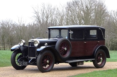 Lot 1928 Sunbeam Twenty Weymann Saloon