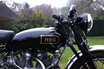Lot 1949 Vincent HRD Rapide Series C