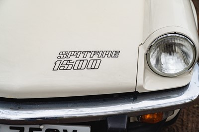 Lot 1979 Triumph Spitfire 1500