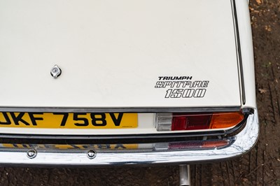 Lot 1979 Triumph Spitfire 1500