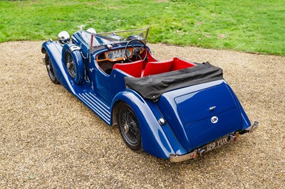 Lot 1934 Alvis Speed 20 SC Vanden Plas Tourer