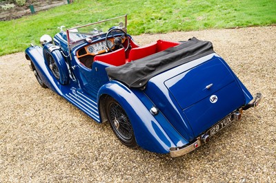 Lot 1934 Alvis Speed 20 SC Vanden Plas Tourer