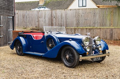 Lot 1934 Alvis Speed 20 SC Vanden Plas Tourer