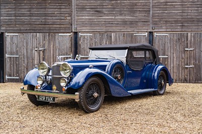Lot 1934 Alvis Speed 20 SC Vanden Plas Tourer