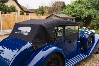 Lot 1934 Alvis Speed 20 SC Vanden Plas Tourer