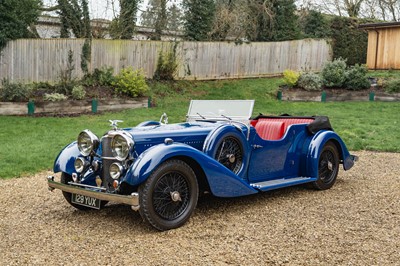 Lot 1934 Alvis Speed 20 SC Vanden Plas Tourer
