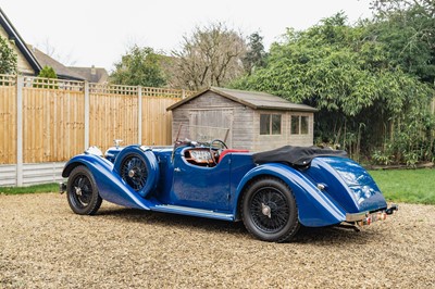 Lot 1934 Alvis Speed 20 SC Vanden Plas Tourer