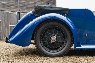 Lot 1934 Alvis Speed 20 SC Vanden Plas Tourer