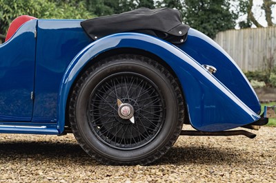 Lot 1934 Alvis Speed 20 SC Vanden Plas Tourer