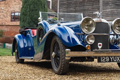 Lot 1934 Alvis Speed 20 SC Vanden Plas Tourer