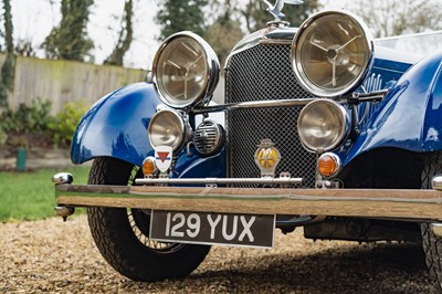 Lot 1934 Alvis Speed 20 SC Vanden Plas Tourer