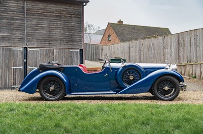 Lot 1934 Alvis Speed 20 SC Vanden Plas Tourer