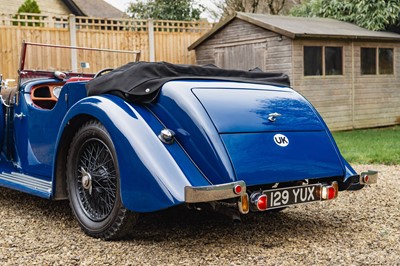 Lot 1934 Alvis Speed 20 SC Vanden Plas Tourer