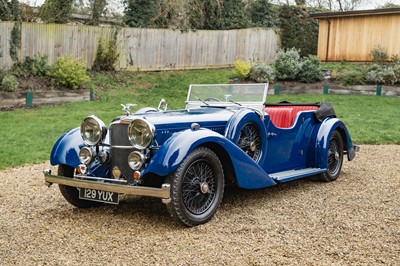 Lot 1934 Alvis Speed 20 SC Vanden Plas Tourer