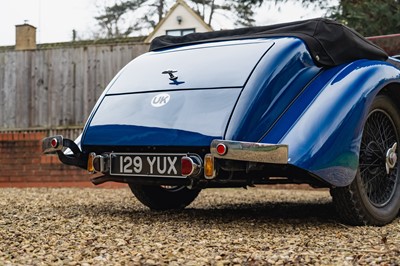 Lot 1934 Alvis Speed 20 SC Vanden Plas Tourer