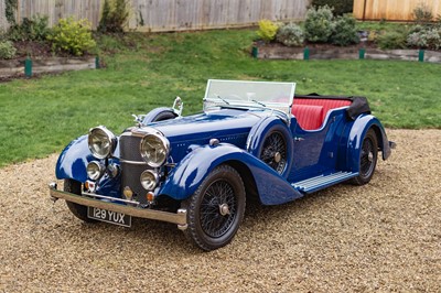 Lot 1934 Alvis Speed 20 SC Vanden Plas Tourer