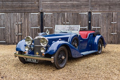 Lot 1934 Alvis Speed 20 SC Vanden Plas Tourer