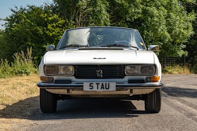 Lot 1977 Peugeot 504 V6 Cabriolet