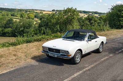 Lot 1977 Peugeot 504 V6 Cabriolet