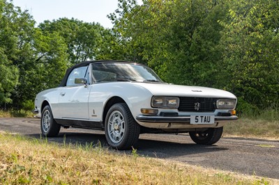 Lot 1977 Peugeot 504 V6 Cabriolet