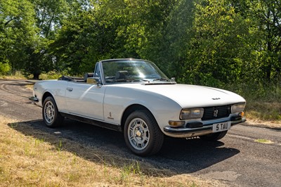 Lot 1977 Peugeot 504 V6 Cabriolet
