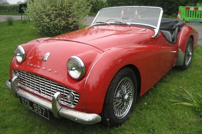 Lot 1959 Triumph TR3A