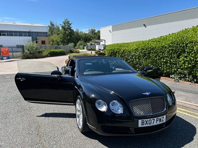 Lot 2007 Bentley Continental GTC