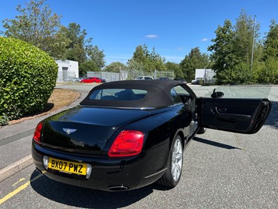 Lot 2007 Bentley Continental GTC