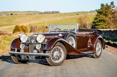 Lot 1934 Alvis Speed 20 SC Oxborrow and Fuller Continental Tourer