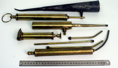 Lot 1 - Brass Oilers And Extensions