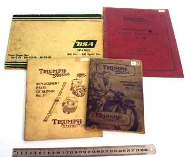 Lot 11 - Triumph & Bsa Technical Literature
