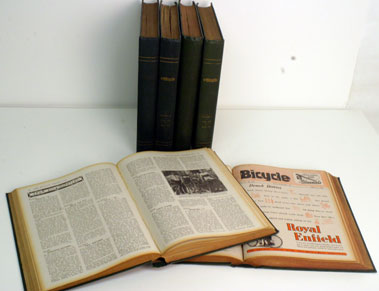 Lot 18 - Bound Volumes Of The Bicycle  1944-1946