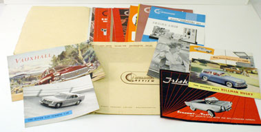 Lot 7 - Assorted 1950s/60s Sales Literature