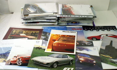Lot 20 - Assorted Japanese & Us Sales Brochures