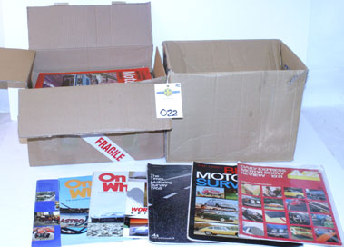 Lot 22 - Two Boxes Of Assorted Paperwork
