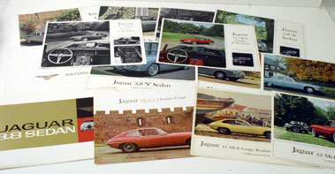 Lot 44 - 1960s Jaguar Sales Brochures