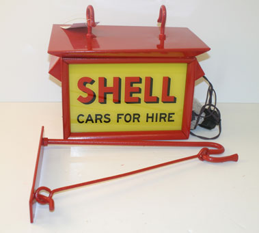 Lot 808 - Shell Cars For Hire Garage Lightbox